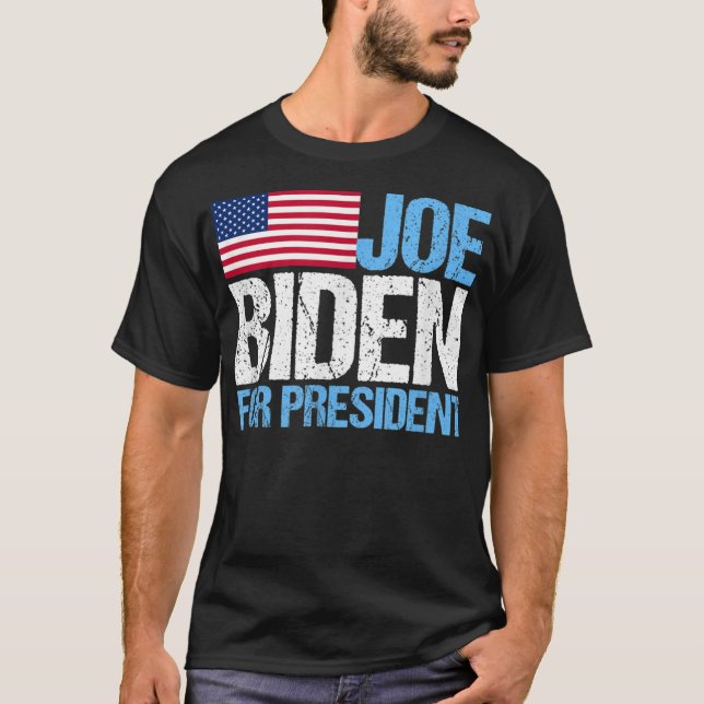 Camiseta Joe Biden para presidente (Anverso)