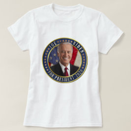 Camiseta Joe Biden para presidente 2020 Foto demócrata