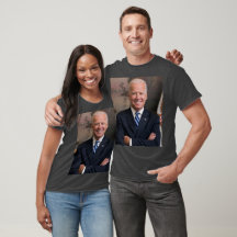 Joe Biden Presidente Retrato Oficial Unisex