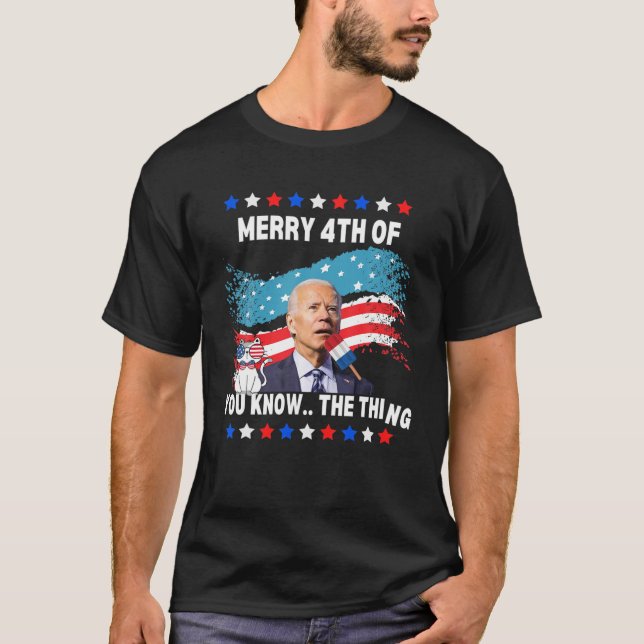 Camiseta Joe Biden Sabes Lo Del 4 De Julio Divertido Daz (Anverso)