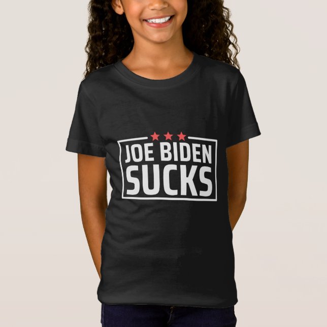 Camiseta joe Biden Sucks (Anverso)