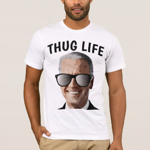 CAMISETA JOE BIDEN THUG LIFE T-SHIRS