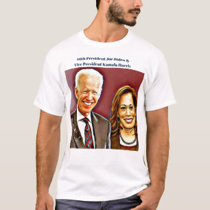 Camiseta Joe Biden y Kamala Harris_ 46° presidente_