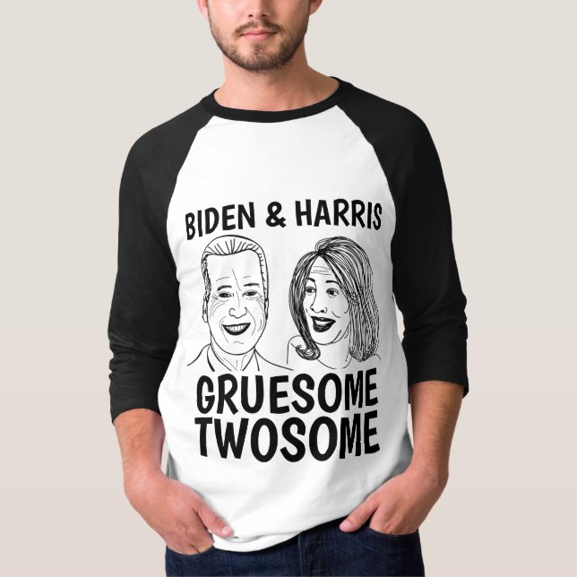 CAMISETA JOE BIDEN Y KAMALA HARRIS GRUESOME TWOSOME (Anverso)