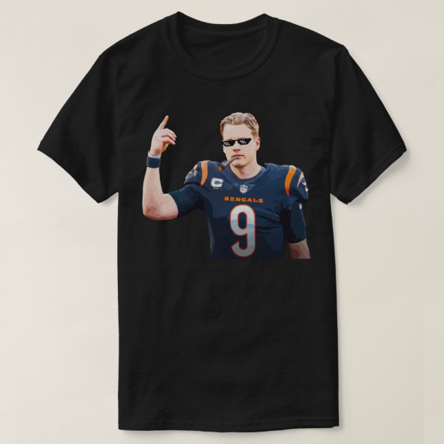 Camiseta Joe Burrow 8 (Diseño del anverso)
