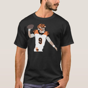 Camiseta Joe Burrow 9 Bengals TShirt
