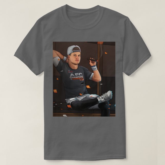 Camiseta Joe burrow bengals 18 (Diseño del anverso)