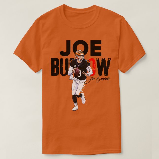 Camiseta joe burrow bengals art 16 (Diseño del anverso)