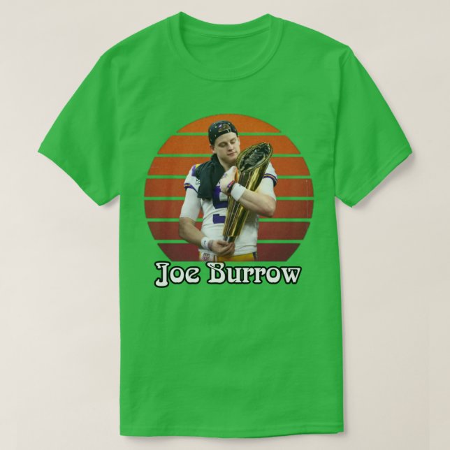 Camiseta joe burrow bengals art 9 (Diseño del anverso)