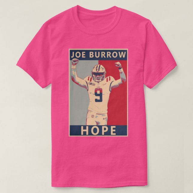 Camiseta JOE BURROW BENGALS ESPERADO PEGATINA Essential TSh (Diseño del anverso)
