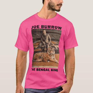 Camiseta Joe Burrow, el rey de Bengala
