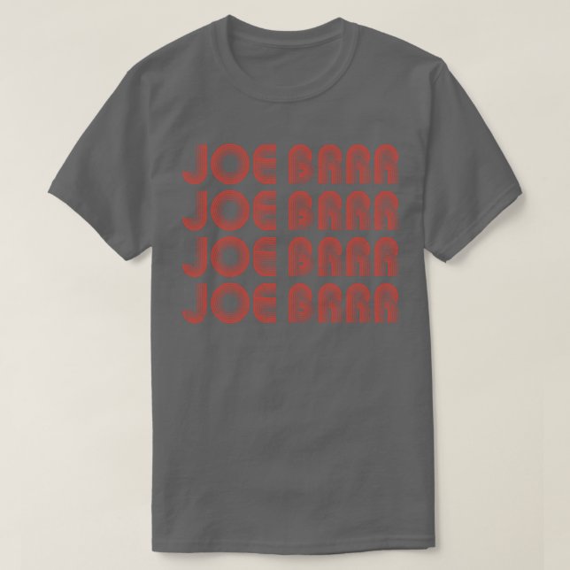 Camiseta joe burrow joe brrr (Diseño del anverso)