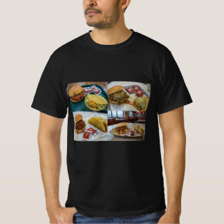 Camiseta Joe descuidado y taco 