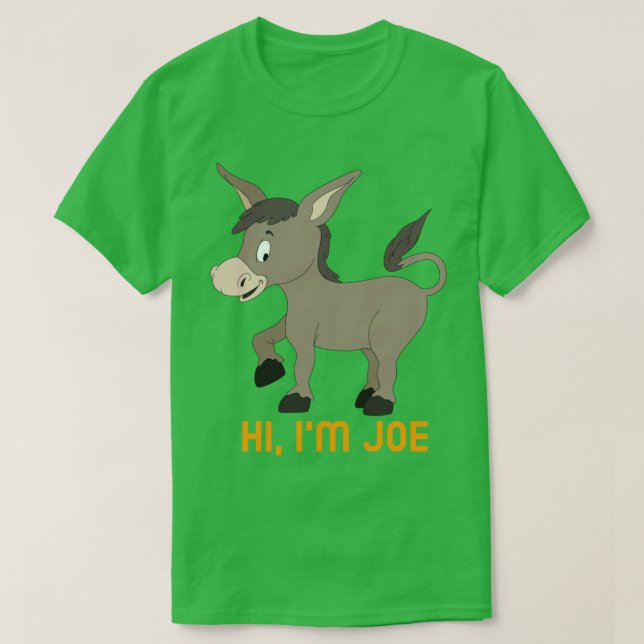Camiseta Joe Donkey (Diseño del anverso)