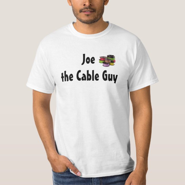 Camiseta Joe el chico del cable (Anverso)