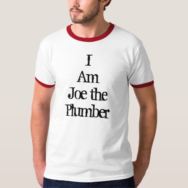 Camiseta Joe el fontanero (Anverso)