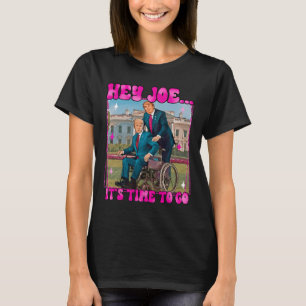 Camiseta Joe Es hora de irse divertido de Donald Trump