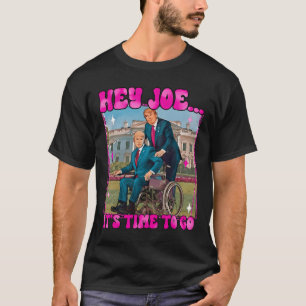 Camiseta Joe Es hora de irse divertido de Donald Trump