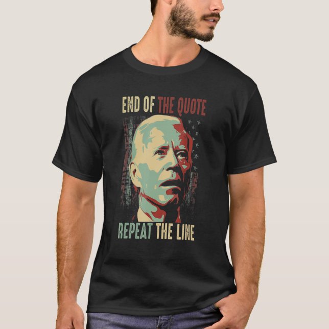Camiseta Joe Fin De Cita Repita La Línea 6 (Anverso)