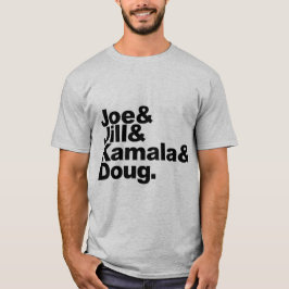 Camiseta Joe & Jill & Kamala y Doug