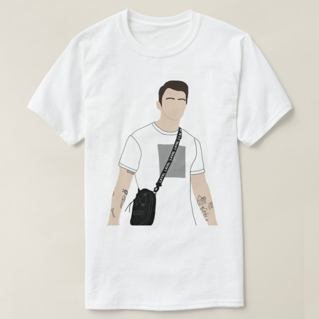 CAMISETA JOE JONAS X LAVAL (Diseño del anverso)