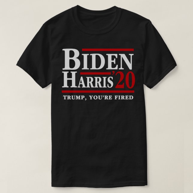 Camiseta Joe Kamala 2020 You Fired (Diseño del anverso)