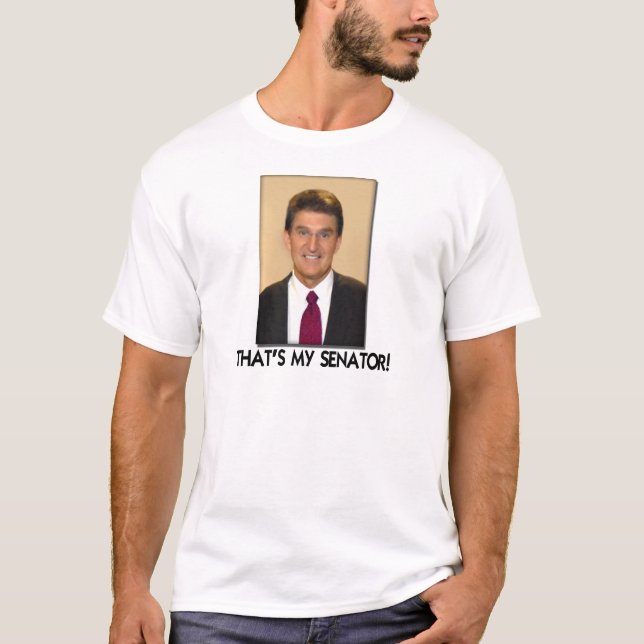 Camiseta ¡Joe Manchin, de que es mi senador! (Anverso)