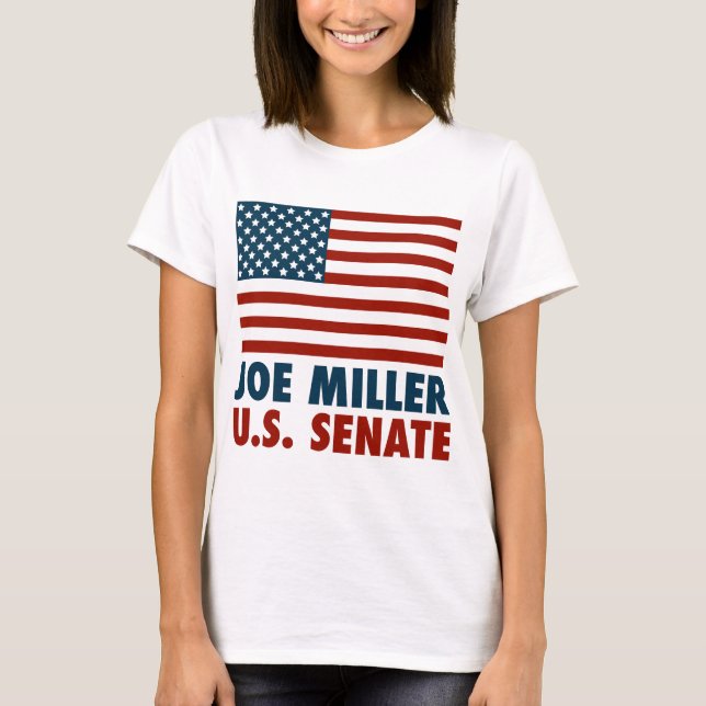 Camiseta Joe Miller para el senado (Anverso)