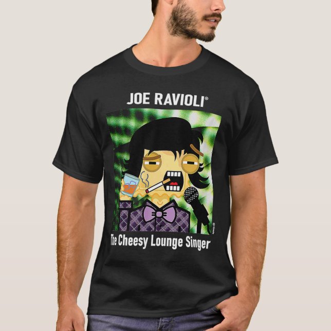 Camiseta Joe Ravioli, El Cantante Del Salón De Bienvenida (Anverso)