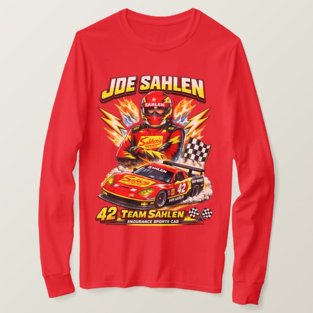 Camiseta Joe Sahlen - Driver (Anverso del diseño)