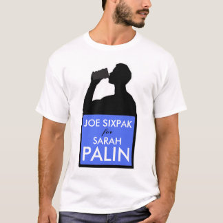 Camiseta Joe seis Pak para Sarah Palin