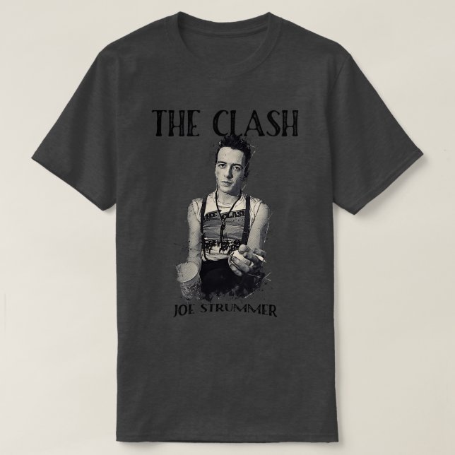 Camiseta Joe Strummer (Diseño del anverso)