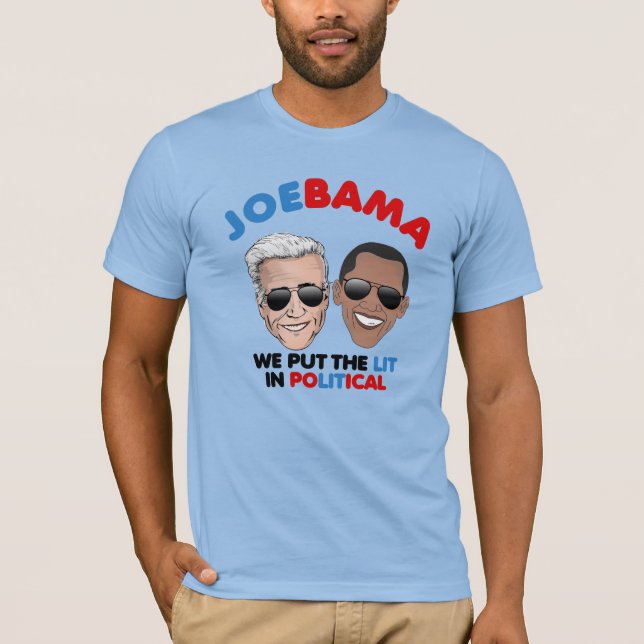 Camiseta JOEBAMA 2020 - Pusimos la luz en la política (Anverso)