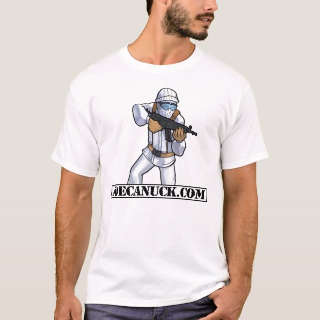 Camiseta JoeCanuck.com - por completo (Anverso)