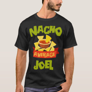 Camiseta Joel No Promedio Divertido Cumpleaños Nombre Perso