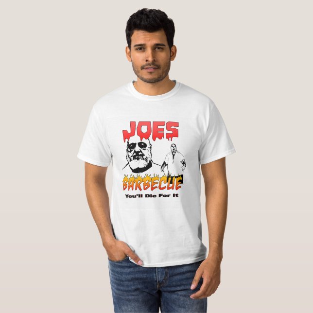 Camiseta Joes Barbecue (Anverso completo)