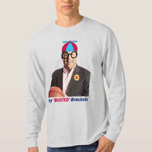 Camiseta Joey Busted Corchetes de manga larga (Anverso)