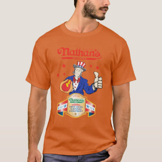 Camiseta Joey Chestnut Nathans Comer Perros Calientes Cuatr