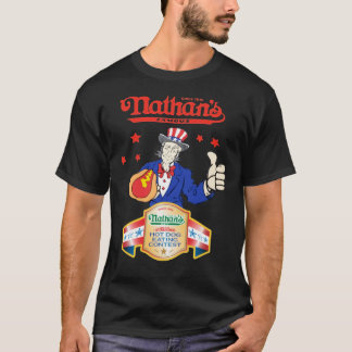 Camiseta Joey Chestnut Nathans Perro Caliente Comiendo El 4