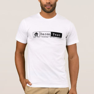 Camiseta Joey - fuego corto L blanco de la manga