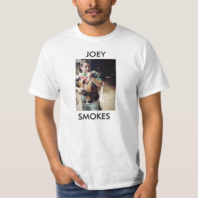 Camiseta Joey fuma (Anverso)