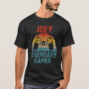 Camiseta JOEY Gift Name Personalized Funny Gaming Geek Birt