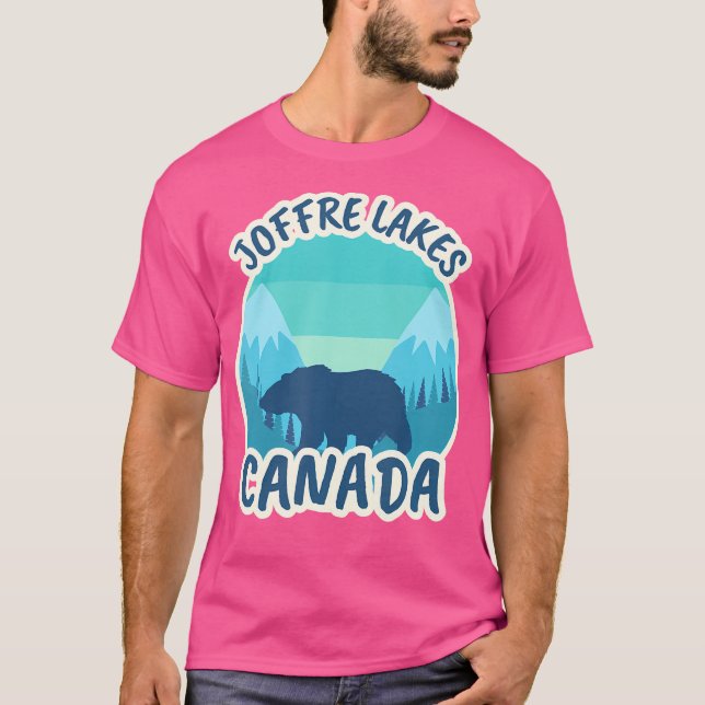 Camiseta Joffre Lakes Canada Hike Senderismo (Anverso)