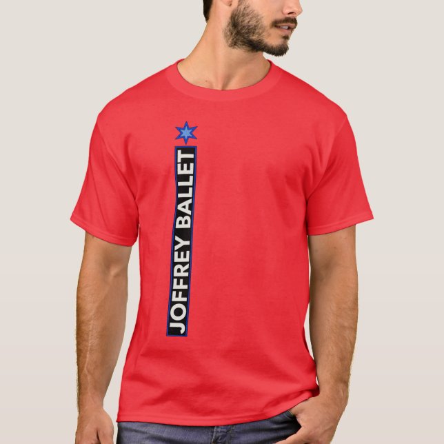 Camiseta Joffrey Ballet Rótulo Chicago (Anverso)