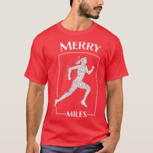 Camiseta Jogger Jogger Running Santa Hat Navidades