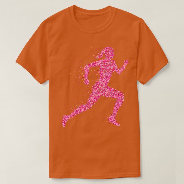 Camiseta Jogger Runner Fitness Marathon (Diseño del anverso)