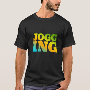 Camiseta Jogging Diseñado Con Colores Naturales