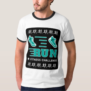 Camiseta Jogging Get Fit Motivation Support Mug Bath Towe