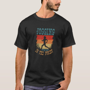 Camiseta Jogging In The Forest Retro Jogging O Ejecutar Cos