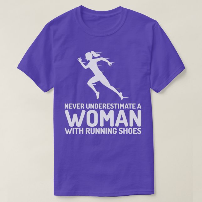 Camiseta Jogging Jogger Running Shoes Woman Run Marathon (Diseño del anverso)